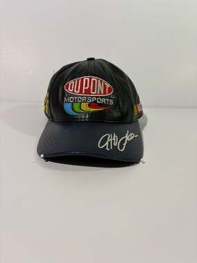 Chase Authentics DuPont Motorsports NASCAR Jeff Gordon 24 Leather Hat